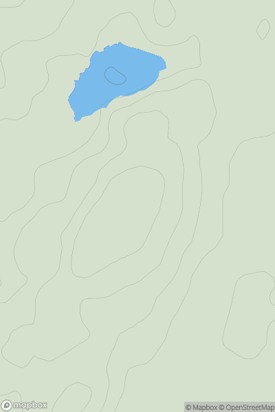 Thumbnail image for Fell Hill [Carrick and Galloway] [NX280650] showing contour plot for surrounding peak